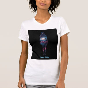 Camiseta Galaxia Dentro de la Diosa
