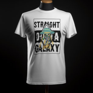 Camiseta Galaxia directa Alien Cita divertida Gráfico