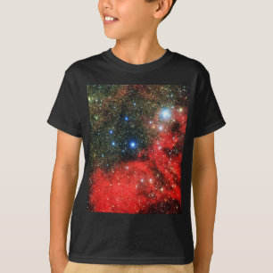 Camiseta Galaxia Dustada De Oro Caído