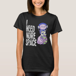 Camiseta Galaxia espacial Volando Axolotl Spacesuit Salaman