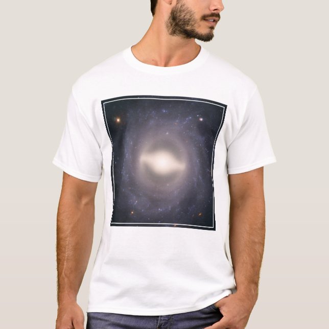 Camiseta Galaxia Espiral Ngc 1015. (Anverso)