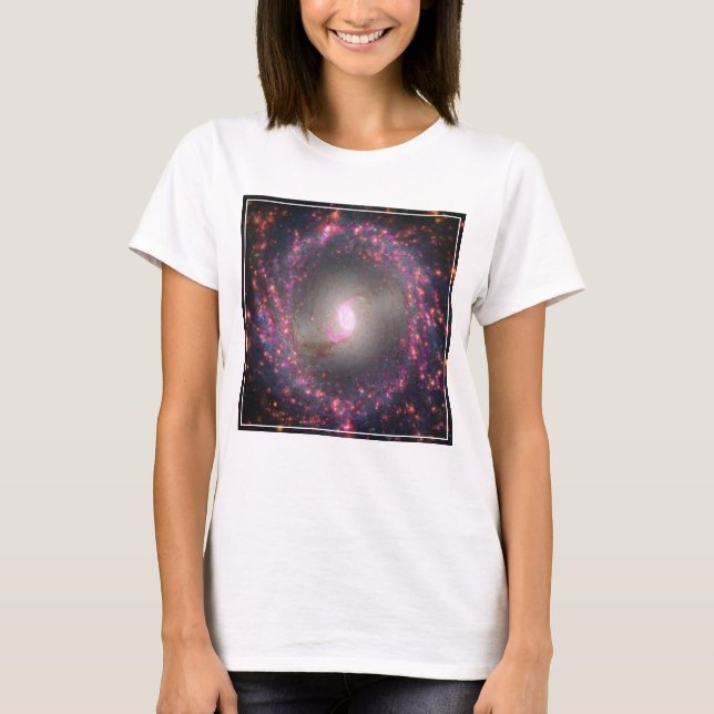Camiseta Galaxia Espiral Ngc 3351. (Anverso)