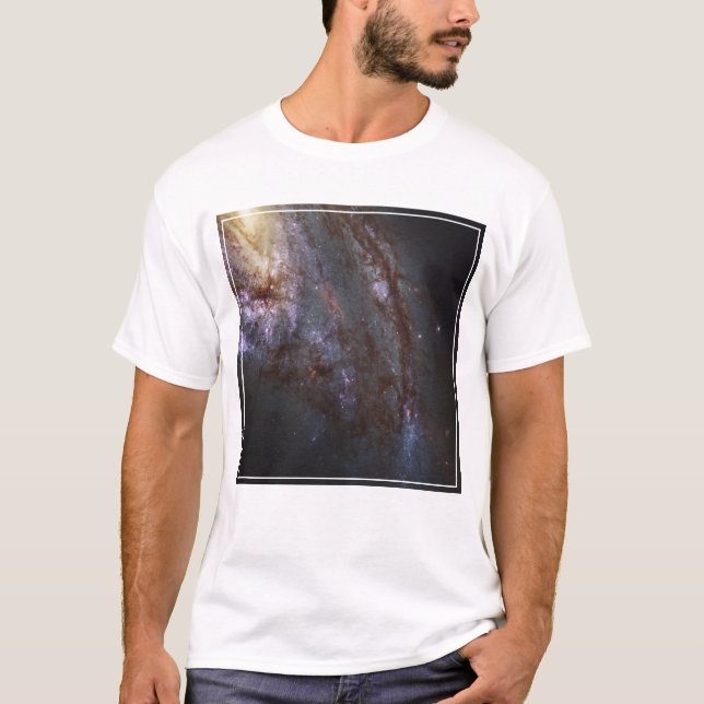 Camiseta Galaxia Espiral Ngc 3627. (Anverso)