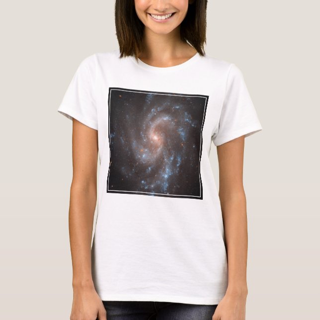 Camiseta Galaxia Espiral Ngc 5584 (Anverso)