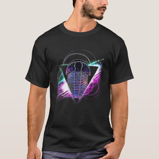Camiseta Galaxia estética Trilobita T Shirt (Anverso)