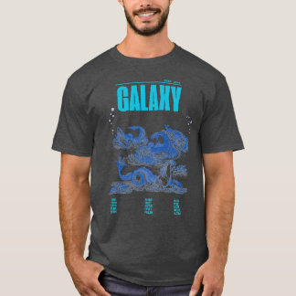 Camiseta Galaxia Fantasía Criaturas del mar Tee de Arte