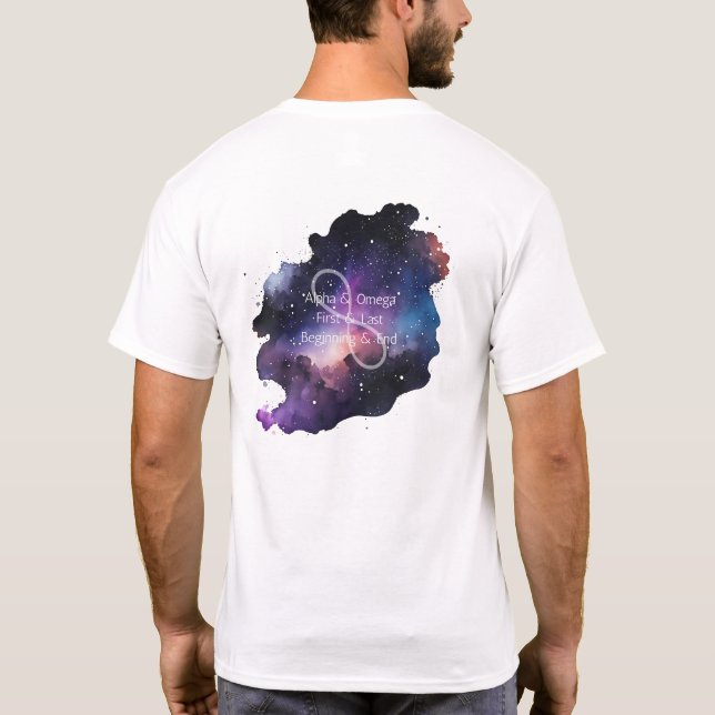 Camiseta Galaxia Infinita (Reverso)