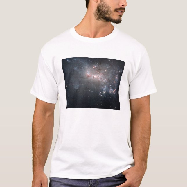 Camiseta Galaxia irregular Magellanica NGC 4449 (Anverso)