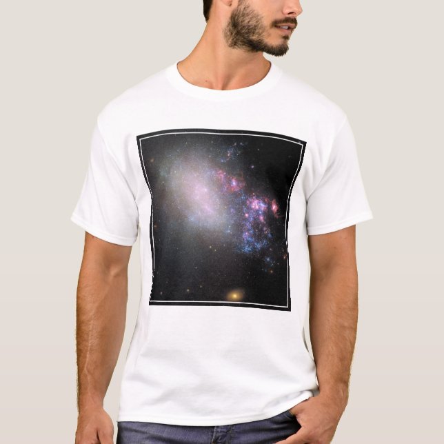 Camiseta Galaxia Irregular Ngc 4485 (Anverso)