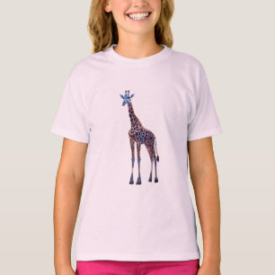 Camiseta Galaxia Jirafa Bio-Tech Jardinería – Anim Futurist