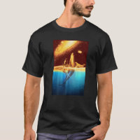 Galaxia Realismo Espacio Océano Buceador Ballena