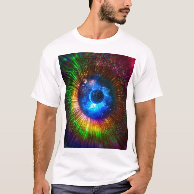 Camiseta Galaxia Retina (Anverso)