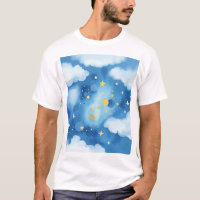 Galaxia Starry acuática con resaltados metálicos