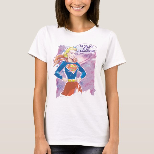 Camiseta Galaxia superchica (Anverso)