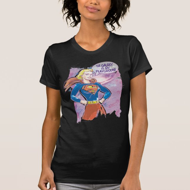 Camiseta Galaxia superchica (Anverso)