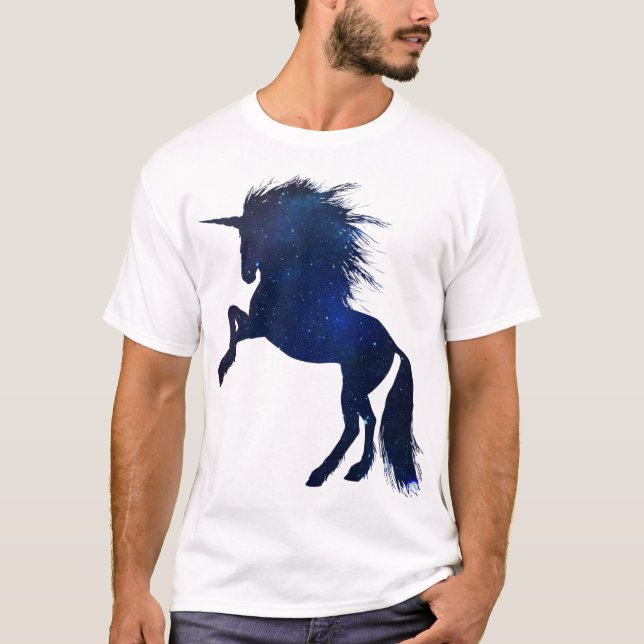 Camiseta Galaxia Unicornio (Anverso)