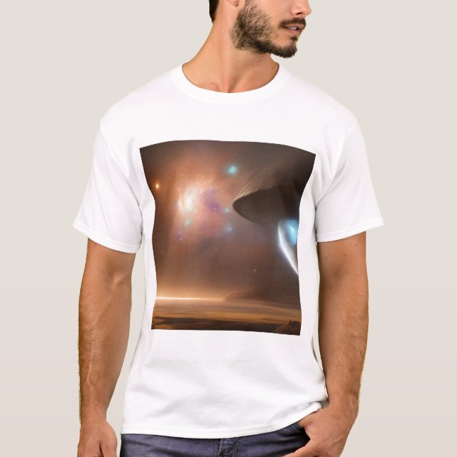 Camiseta Galaxia, Universo, Estrellas, Espacio Ext (Anverso)
