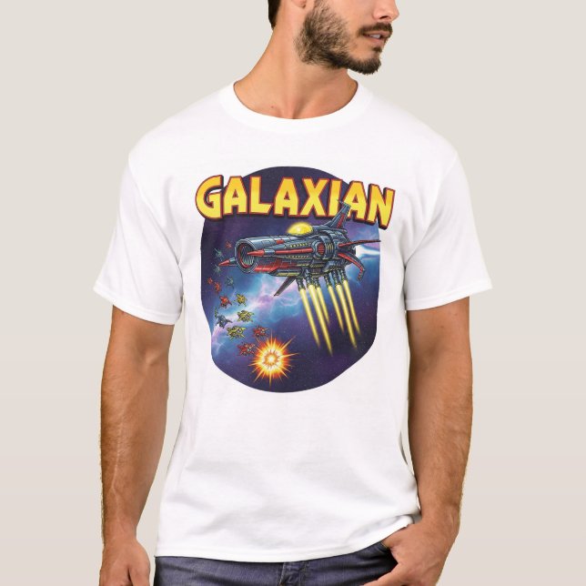 Camiseta Galaxian T-Shirt (Anverso)