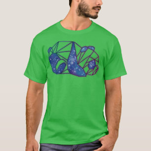 Camiseta Galaxie de origami panda