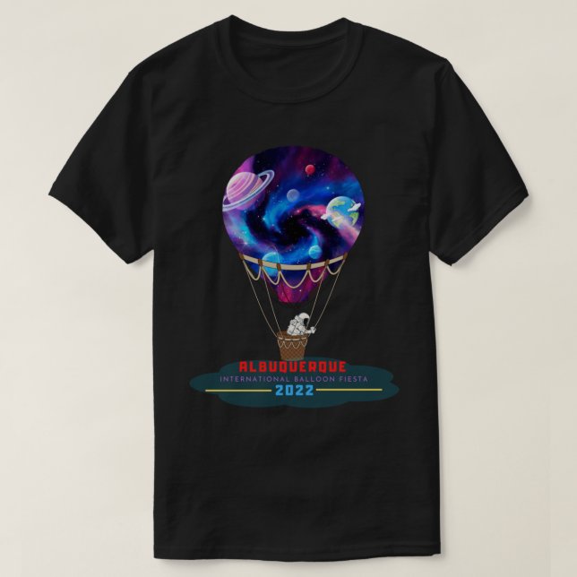 Camiseta Galaxy Albuquerque Balloon Fiesta 2022 (Diseño del anverso)
