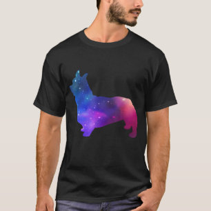 Camiseta Galaxy Corgi Espacio De Perros Y Stars Lover Regal