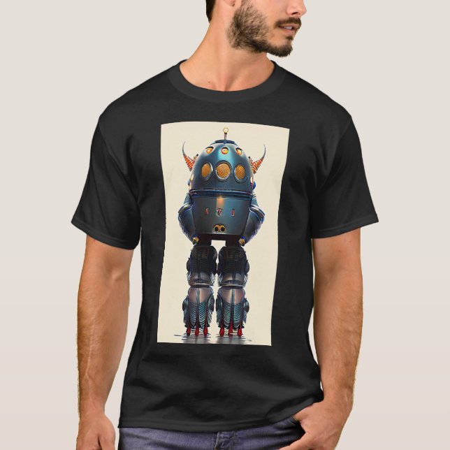 Camiseta Galaxy King Robot B-21 Wombott (Anverso)