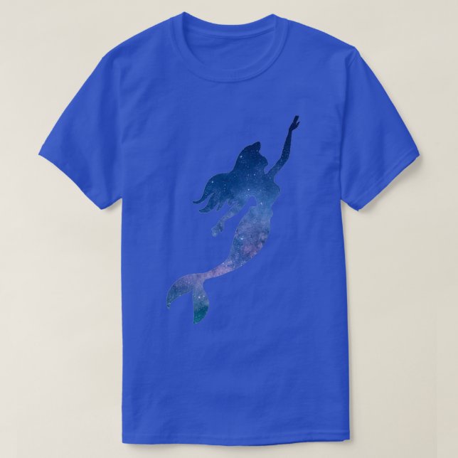 Camiseta Galaxy Mermaid (Diseño del anverso)