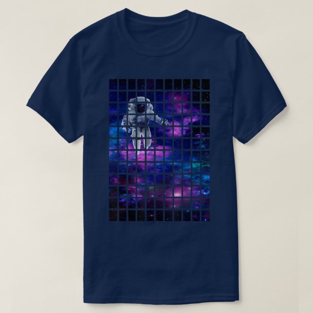 Camiseta Galaxy Space Astronaut Design T-Shirt (Diseño del anverso)