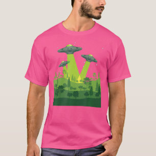 Camiseta Galaxy Ufo Secuestro Sci Fi Alien Extraterrestre E