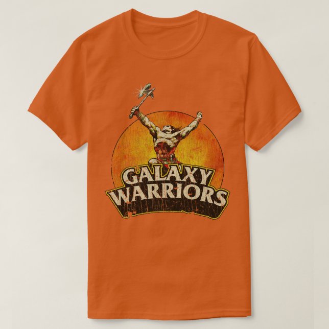 Camiseta Galaxy Warriors 1983 (Diseño del anverso)
