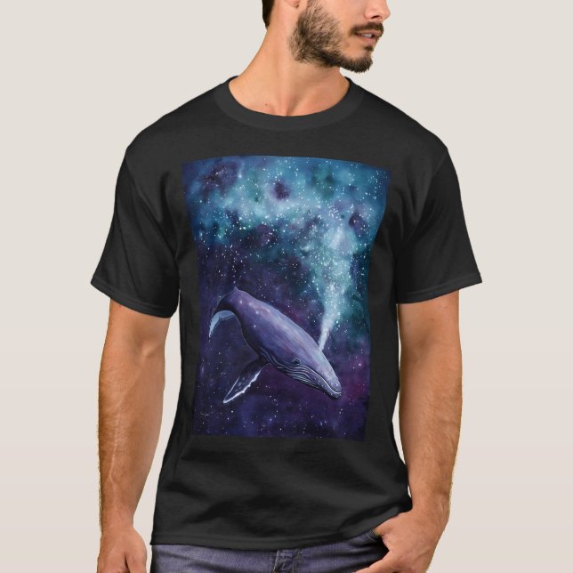 Camiseta Galaxy Whale (Anverso)