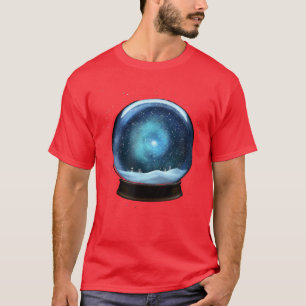 Camiseta Galay in a snow globe artistic space inspired 