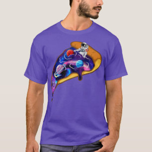 Camiseta Galay Pizza Astronauta Planeta Espacio Estético Va