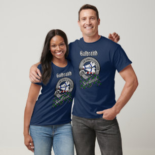 Camiseta Galbraith Clan Badge & Tartán