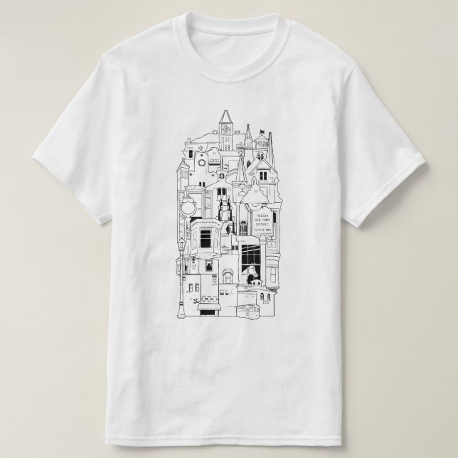 Camiseta galena illinois postal (Diseño del anverso)