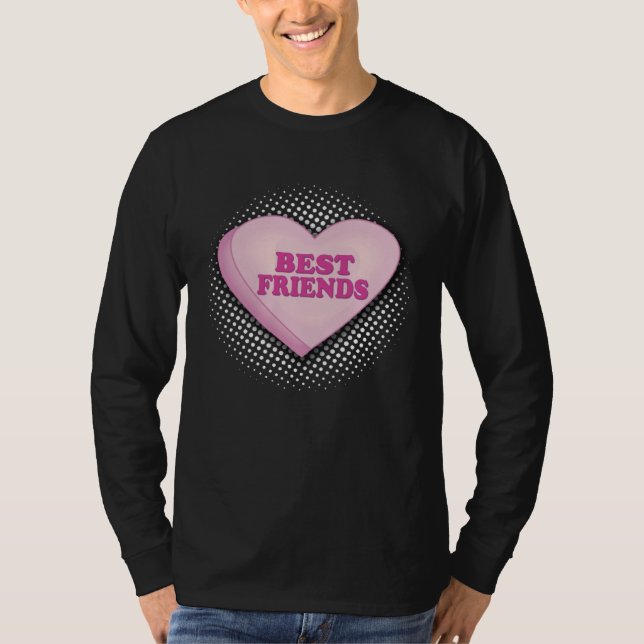 Camiseta Galentines Day Best Friends Valentines Day for Gal (Anverso)