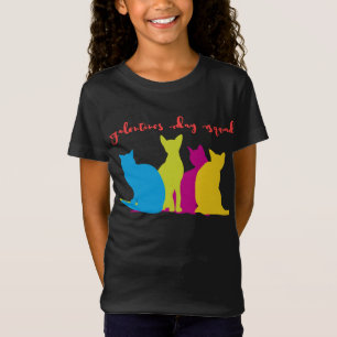 Camiseta Galentines Day Squad of Colorines Lady Cats