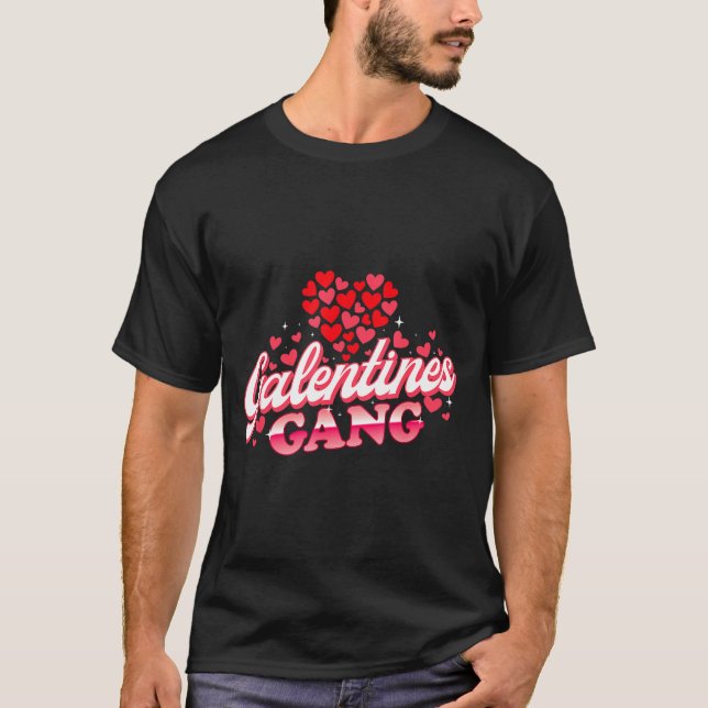 Camiseta Galentines Gang - Galentine's Day Gals Sisterhood  (Anverso)