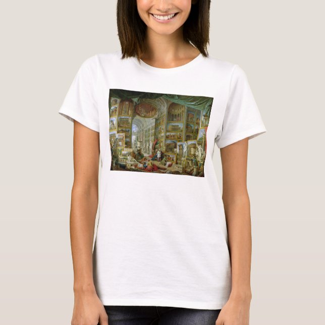 Camiseta Galería de vistas de Roma antigua, 1758 (Anverso)
