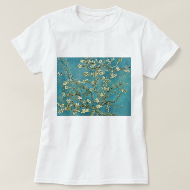 Camiseta Galería Vincent van Gogh Almond Blossom HD (Diseño del anverso)