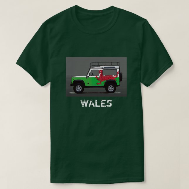 CAMISETA GALES (Diseño del anverso)