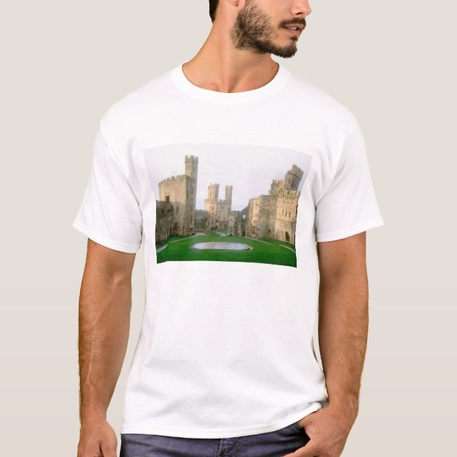 Camiseta Gales, Castillo de Caernarfon, uno de los 2 de Edw (Anverso)