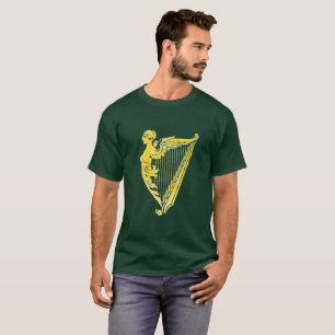 Camiseta Galés Cláirseach Harp Irlanda Éire Unisex