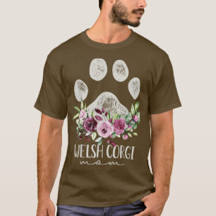Camiseta Gales Corgi Dog Mom