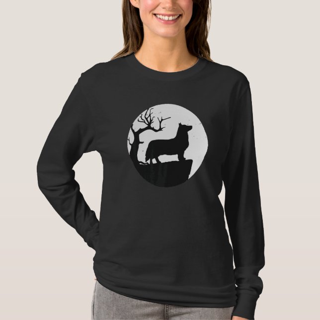 Camiseta Gales Corgi Dog Retro 16 (Anverso)