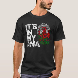 Camiseta Gales está en mi ADN Orgulloso de ser galés