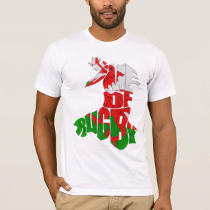 Camiseta Gales Hogar de Rugby
