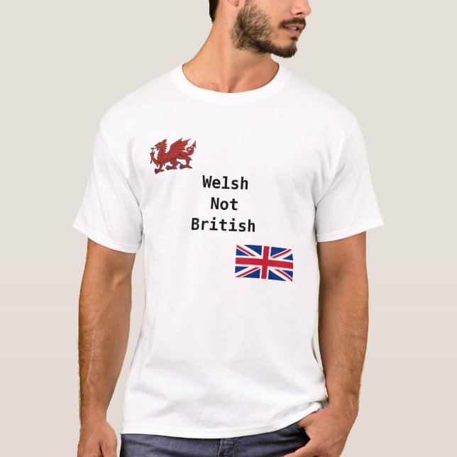 Camiseta Galés no británico (Anverso)