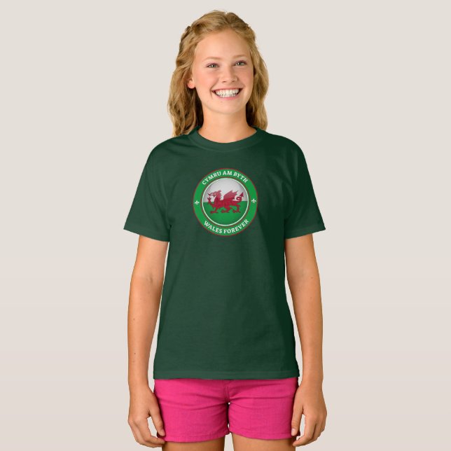Camiseta Gales para siempre (Anverso completo)
