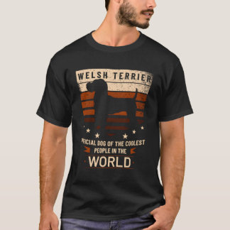 Camiseta Gales Terrible Perro Oficial De Los Más Coolados